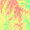 Columbia County topographic map, elevation, terrain