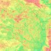 Labanoras Regional Park topographic map, elevation, terrain