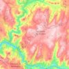 Carrazeda de Ansiães topographic map, elevation, terrain