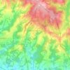 Danehill topographic map, elevation, terrain