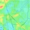 Coolbinia topographic map, elevation, terrain