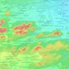 Ramachandrapuram topographic map, elevation, terrain