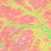 Otta topographic map, elevation, terrain