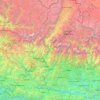 Kali Gandaki topographic map, elevation, terrain