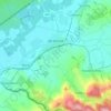 Strážnice topographic map, elevation, terrain