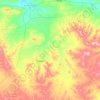 Bürd topographic map, elevation, terrain