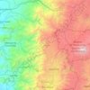 Guaranda topographic map, elevation, terrain