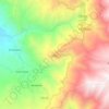 Llapo topographic map, elevation, terrain