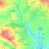 Combe Florey topographic map, elevation, terrain