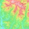 Aísa topographic map, elevation, terrain