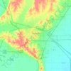Jonesboro topographic map, elevation, terrain