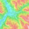 Guillestre topographic map, elevation, terrain