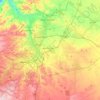 Zarqa Sub-District topographic map, elevation, terrain