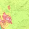 Mosquera topographic map, elevation, terrain
