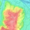 Bruderholz topographic map, elevation, terrain