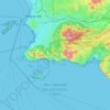 Marseille-9 topographic map, elevation, terrain