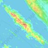 Pašman topographic map, elevation, terrain