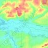 Crécy-sur-Serre topographic map, elevation, terrain