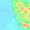 Golem topographic map, elevation, terrain