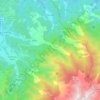 Taurinya topographic map, elevation, terrain