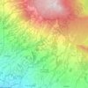 San José de la Montaña topographic map, elevation, terrain