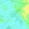 Full Sutton topographic map, elevation, terrain