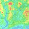 Westerly topographic map, elevation, terrain