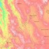 Temósachic topographic map, elevation, terrain