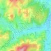 Trambly topographic map, elevation, terrain