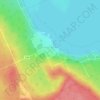 Hilton Beach topographic map, elevation, terrain