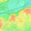 Castle Bromwich topographic map, elevation, terrain