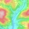 Barton topographic map, elevation, terrain