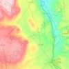 Town of Leyden topographic map, elevation, terrain