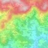 Schaufling topographic map, elevation, terrain