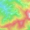 Sazes da Beira topographic map, elevation, terrain