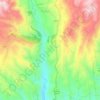 Monagri topographic map, elevation, terrain