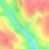 Urozhaine topographic map, elevation, terrain