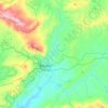 Bot River topographic map, elevation, terrain