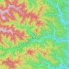 奥多摩町 topographic map, elevation, terrain