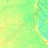 Kalna - I topographic map, elevation, terrain