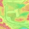 Rovinari topographic map, elevation, terrain