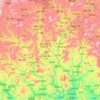 Longhua County topographic map, elevation, terrain