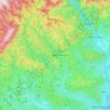 Olănești topographic map, elevation, terrain