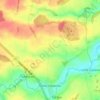 Great Casterton topographic map, elevation, terrain