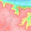 Milton topographic map, elevation, terrain