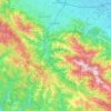 Upper Los Gatos Creek Watershed Reserve topographic map, elevation, terrain