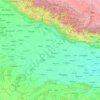 Uttar Pradesh topographic map, elevation, terrain
