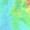 Antipolo topographic map, elevation, terrain