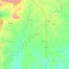 Préfecture de Tchamba topographic map, elevation, terrain
