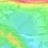 دریاچه شهدای خلیج فارس topographic map, elevation, terrain